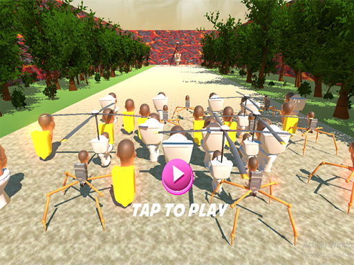 SQUID TOILET - free online Browser game