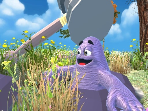 Wack a Grimace Shake - free online Browser game