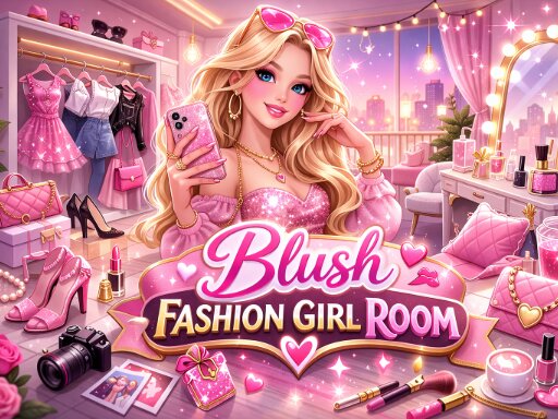 Play Blush Fashion Girl Room online - game preview