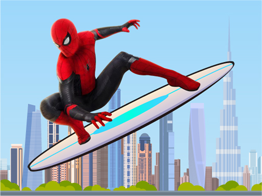 Spiderman Skateboarding - free online Browser game