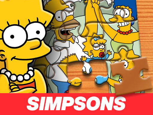 Simpson Jigsaw Puzzle - free online Browser game