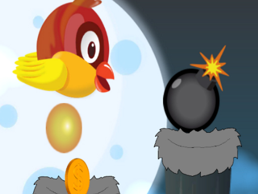 Flappy Egg Drop - free online Browser game