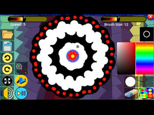 Spinning Art - free online Browser game