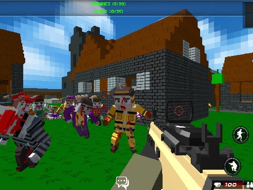 Best blocky Combat Arena 2020 - free online Browser game