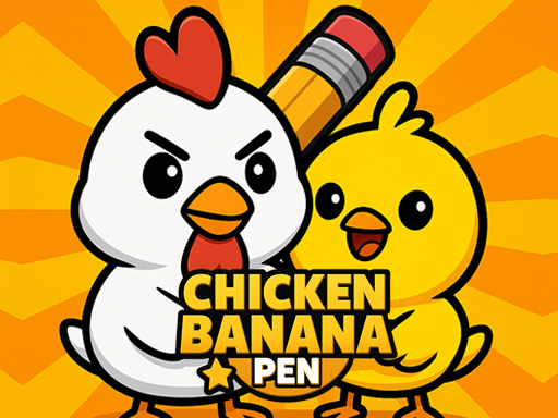 Chicken Banana Pen - free online Browser game