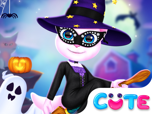 Cat Girl Halloween Preparation - free online Browser game