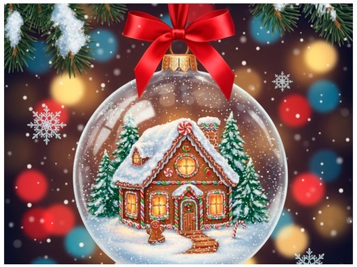Christmas Ornaments Jigsaw Puzzles - free online Browser game