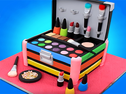 Make Up Cosmetic Box Cake Maker -Best Cooking Game - free online Browser game