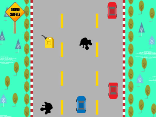 Car on The Road - free online Browser game