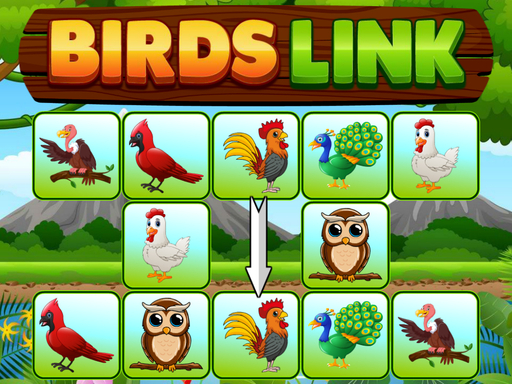 Birds Link - free online Browser game