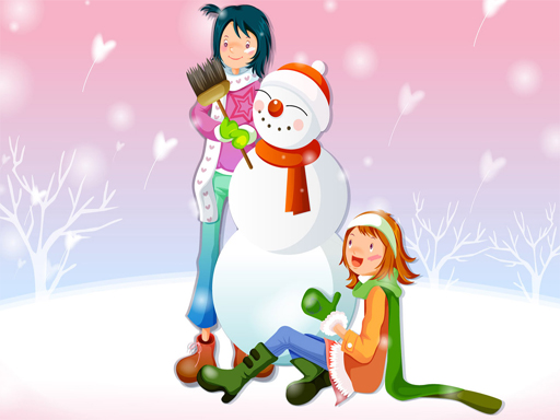Christmas Romance Slide - free online Browser game