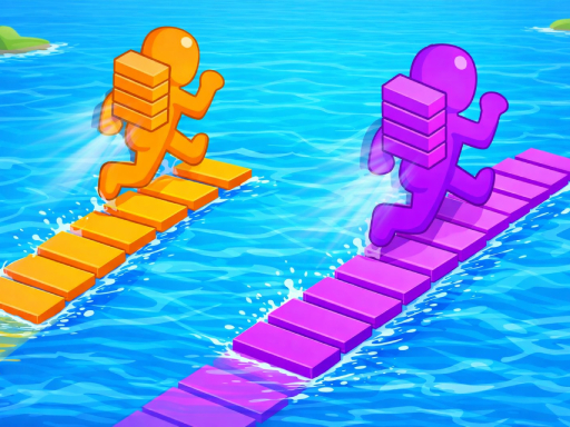 Bridge Race 3D - free online Browser game