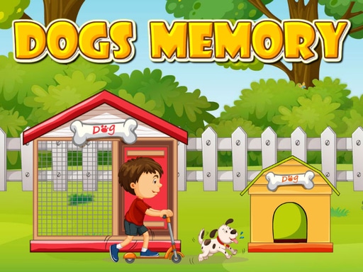 Dogs Memory - free online Browser game