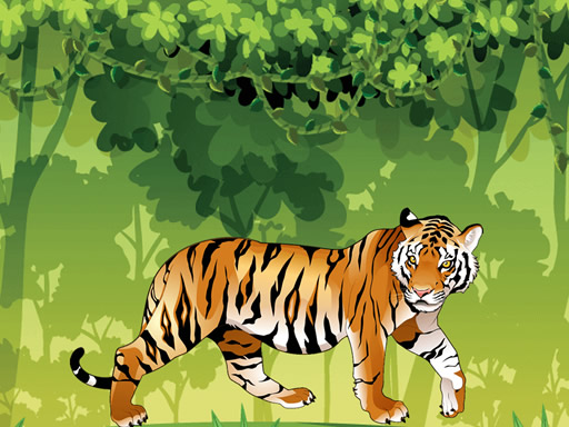 Angry Tiger Coloring - free online Browser game