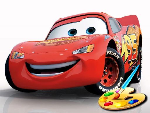 Disney Cars Coloring Book - free online Browser game
