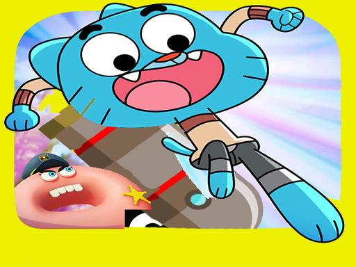 The Amazing World of Gumball falp flap Game online - free online Browser game