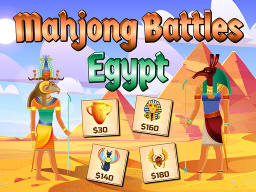 Mahjong Battles Egypt - free online Browser game