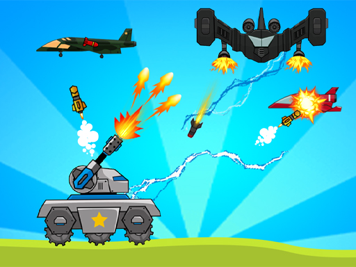 Tank War Defense - free online Browser game