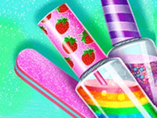 Candy Nail Art Fashion Salon - free online Browser game