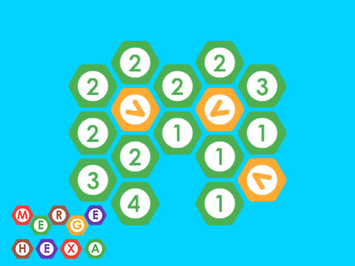 Merging Hexa - free online Browser game