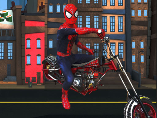 Spiderman Bike - free online Browser game
