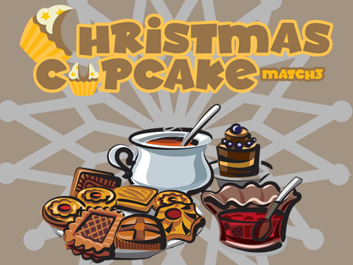 Christmas Cupcake Match 3 - free online Browser game