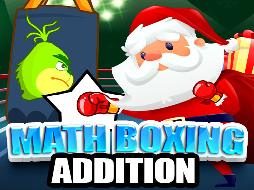 Math Boxing Christmas Addition - free online Browser game