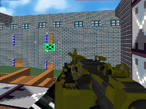 Blocky Combat Swat Fun 3D - free online Browser game