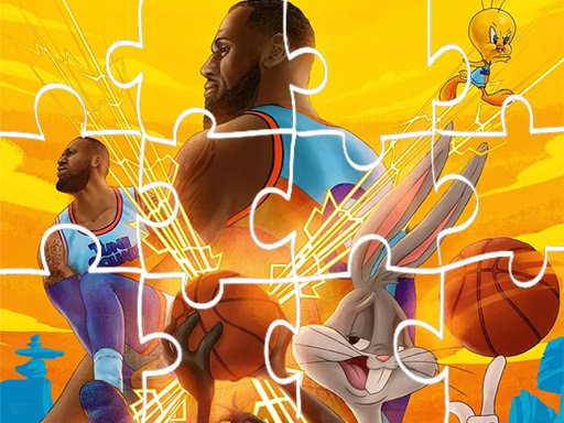 Space Jam Jigsaw - free online Browser game