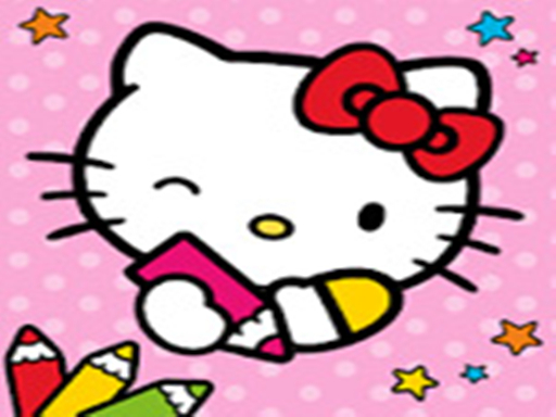 Color & Paint By Number With Hello Kitty - free online Browser game