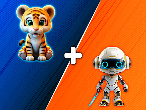 Animals Mix Up AI Hybrid - free online Browser game