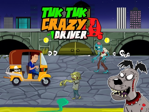 Tuk Tuk Crazy Driver - free online Browser game