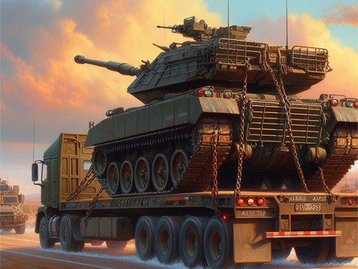 Tank Transporter - free online Browser game
