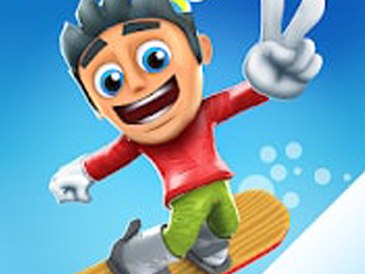 Snowy Skate : Snowboard - free online Browser game
