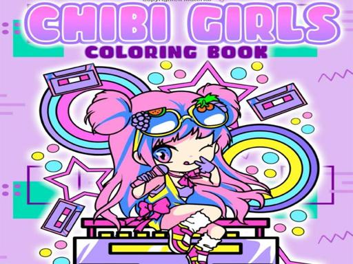Chibi Girls Coloring Book: Japanese Anime Coloring - free online Browser game