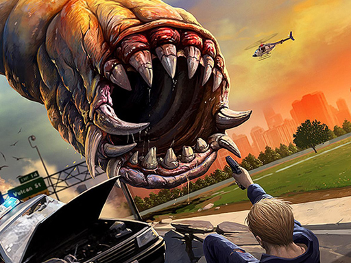 Monster Worm - free online Browser game