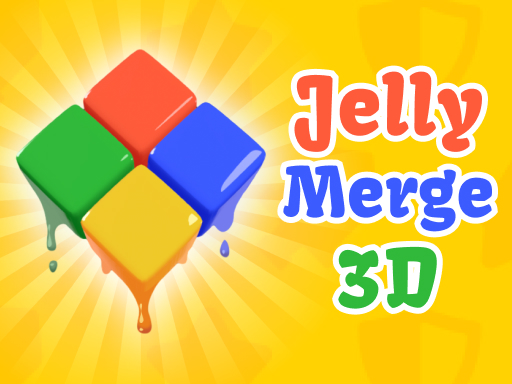 Jelly merge 3D - free online Browser game