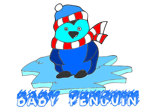 Baby Penguin Coloring - free online Browser game