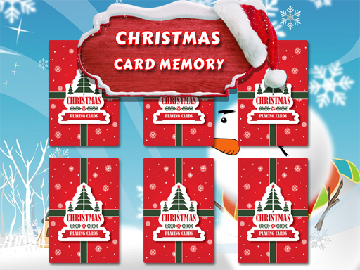Christmas Card Memory - free online Browser game