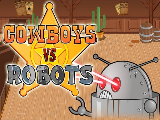 Cowboys vs Robots - free online Browser game