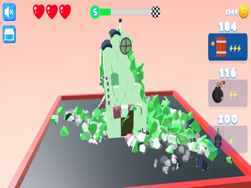 Town Destroy - free online Browser game
