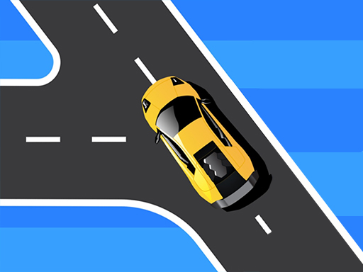 Road Turn Car - free online Browser game
