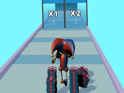 Amazing Digital Runner Circus - free online Browser game