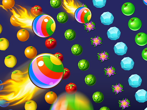 Fruit Pop Bubbles - free online Browser game