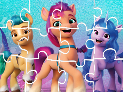 Magic Pony Jigsaw - free online Browser game