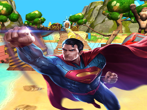 Subway Superman Run - free online Browser game