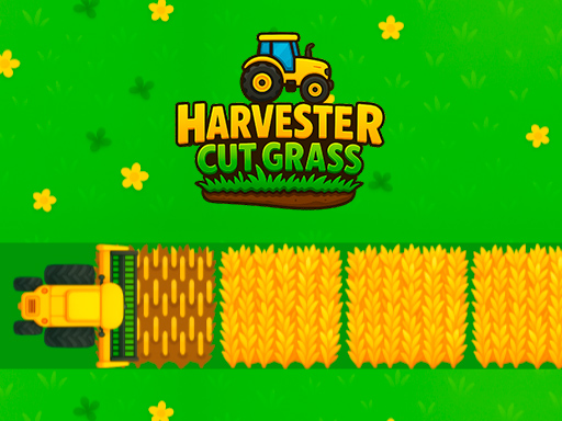 Harvester Cut Grass - free online Browser game