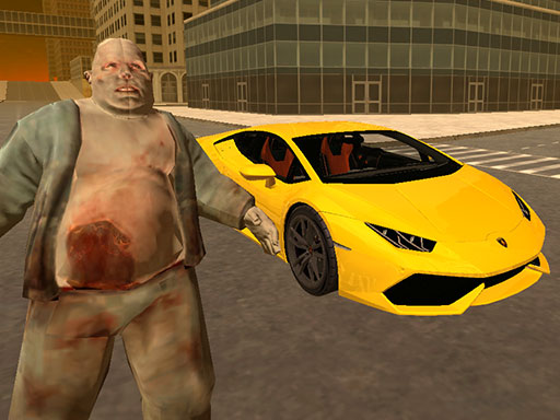 Supercars Zombie Driving - free online Browser game