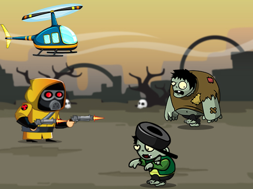 Crazy Zombie Hunter - free online Browser game