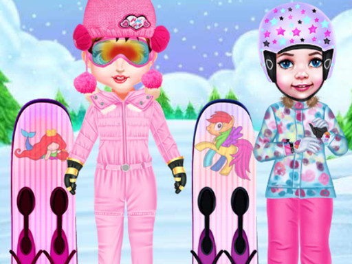 Baby Taylor Skiing Dress Up - free online Browser game